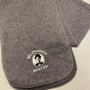 Mr. Dooley's Boston Gray Scarf